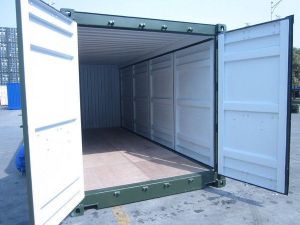 20 FT STANDARD HEIGHT OPEN SIDED CONTAINERS CA