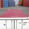 20ft open top container UK