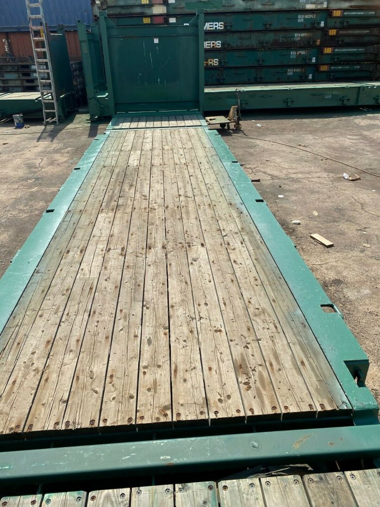 Buy 40ft Flat Rack Shipping Container