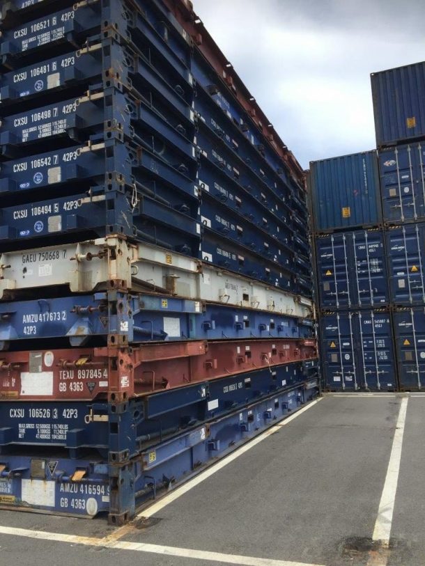 Buy 40ft Flat Rack Containers Online Best