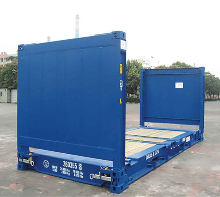 Buy 40ft Flat Rack Shipping Container