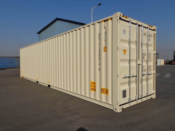40ft High Cube Double Door One Trip Container ONLINE