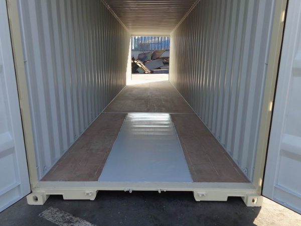 40ft High Cube Double Door One Trip Container UK