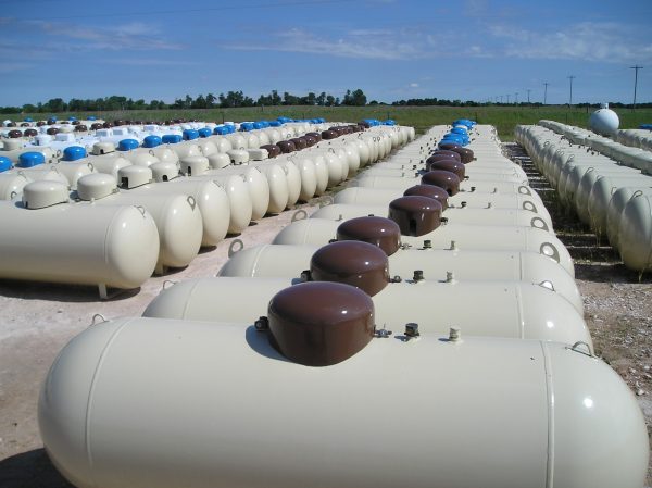 Underground 500 gallon propane tanks CA